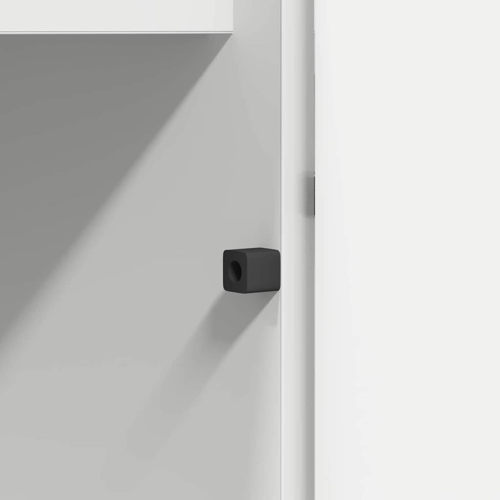 Tv-Skab Med Led Hvid 180 X 38 X 49 Cm Konstrueret Træ
