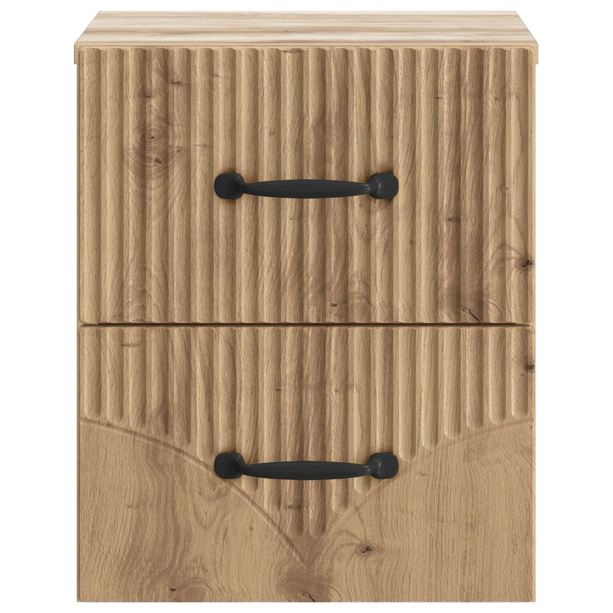 Væghængt Natbord 34,5 X 33 X 40 Cm Konstrueret Træ