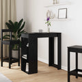 Barbord M. Stativer 102X50X103,5 Cm Konstrueret Træ Egetræslook