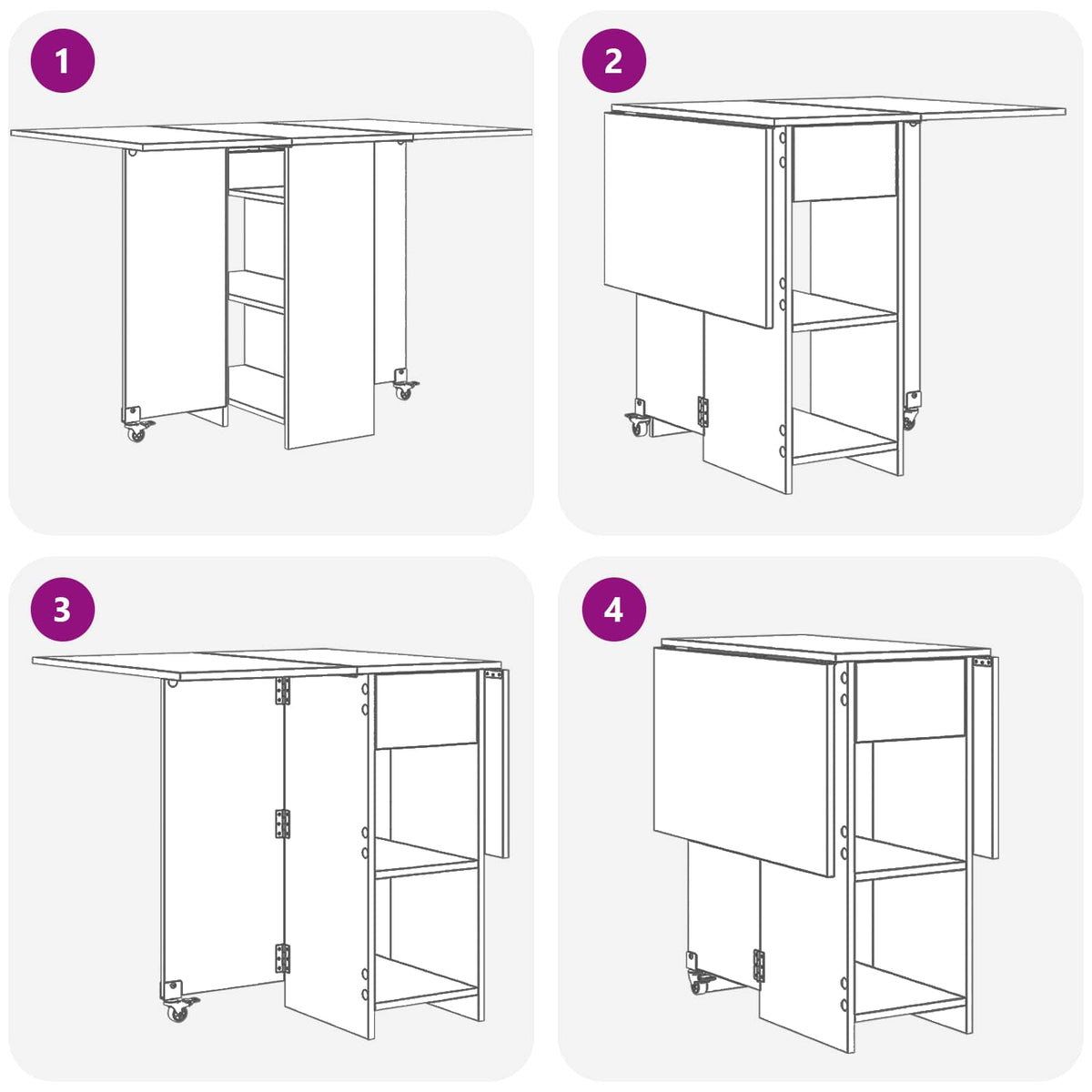 Spisebord 115 X 70 X 75 Cm Konstrueret Træ Rektangulær