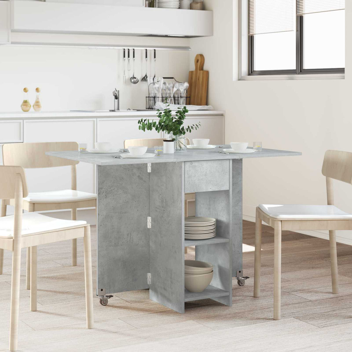 Spisebord 115 X 70 X 75 Cm Konstrueret Træ Rektangulær