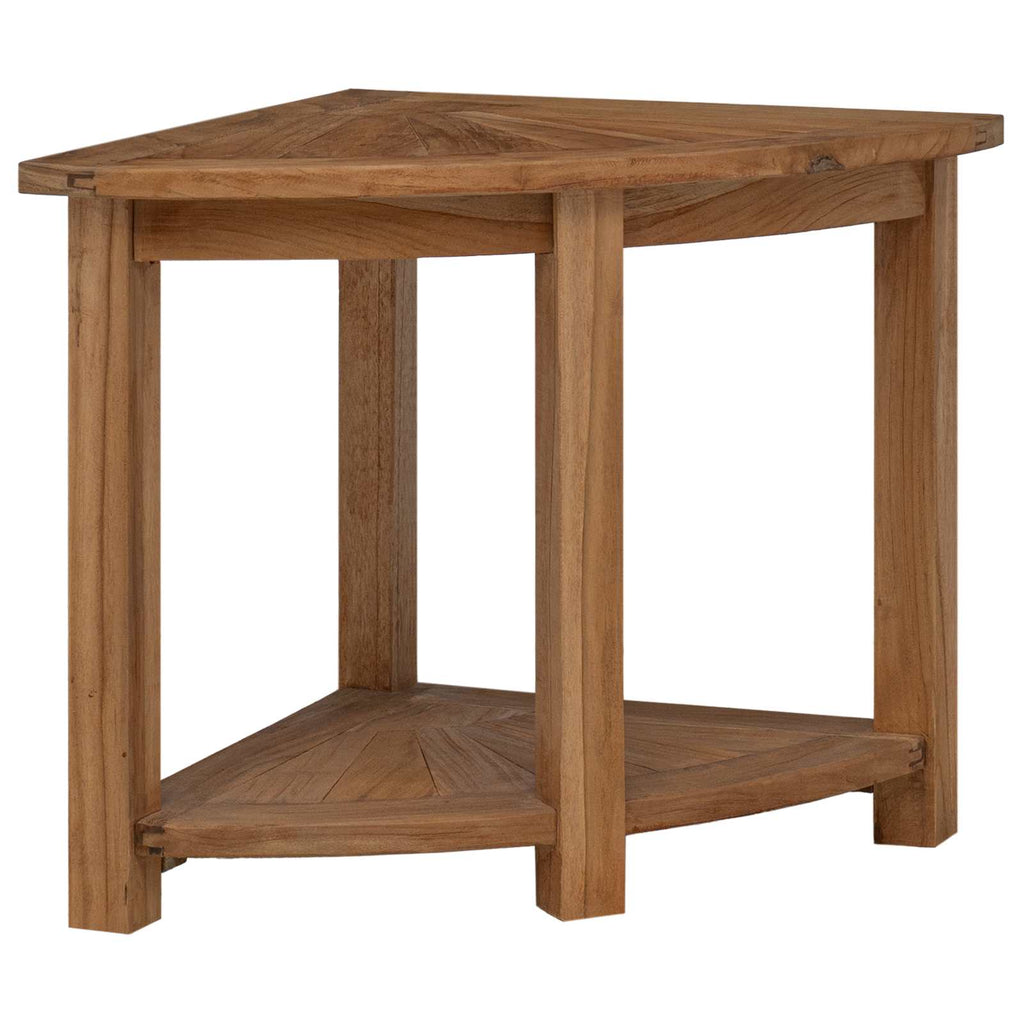Badeværelses Sidebord Naturfarvet 45 X 45 X 46 Cm