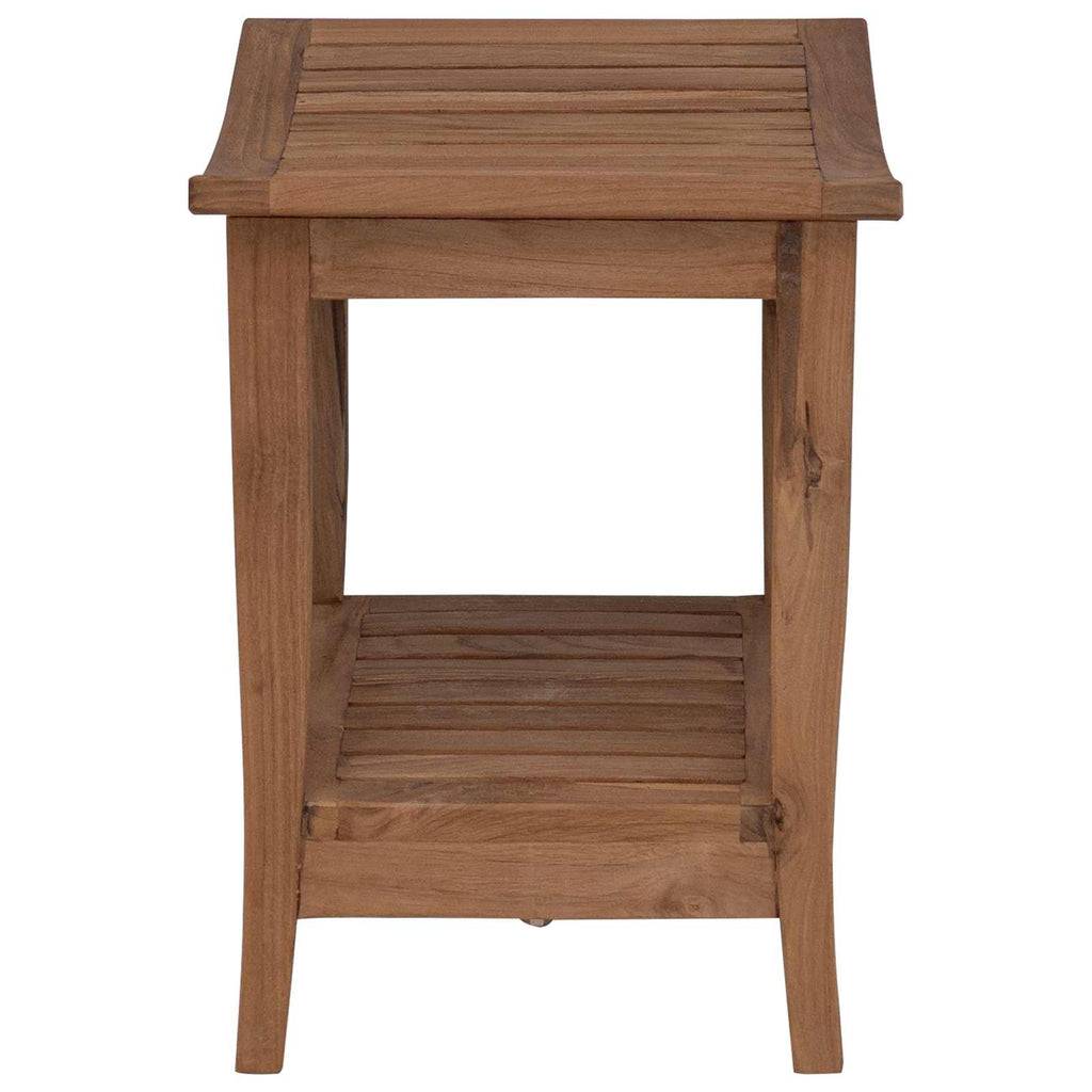 Badeværelses Sidebord Naturfarvet 50 X 35 X 45 Cm