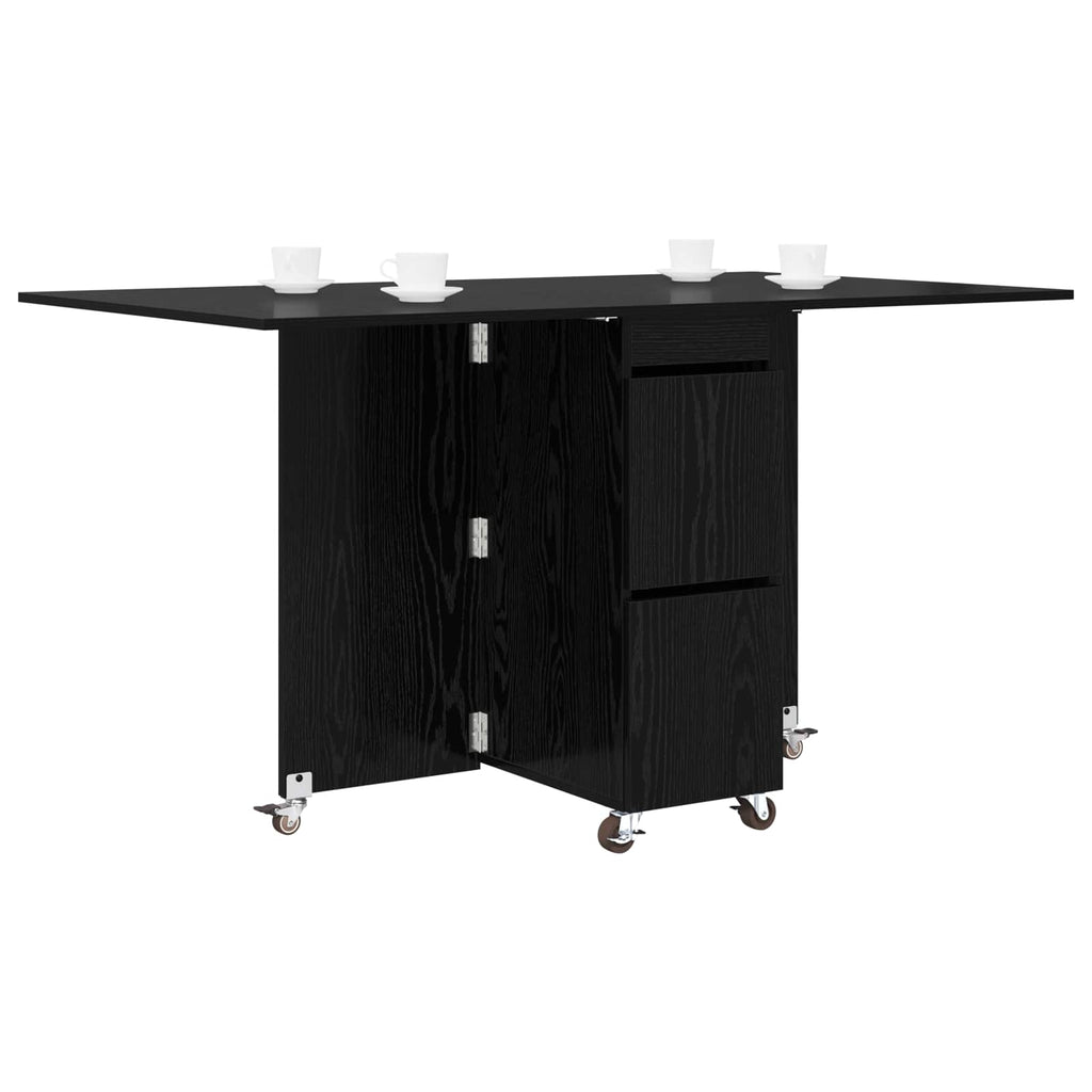 Spisebord 140 X 80 X 77 Cm Konstrueret Træ Rektangulær
