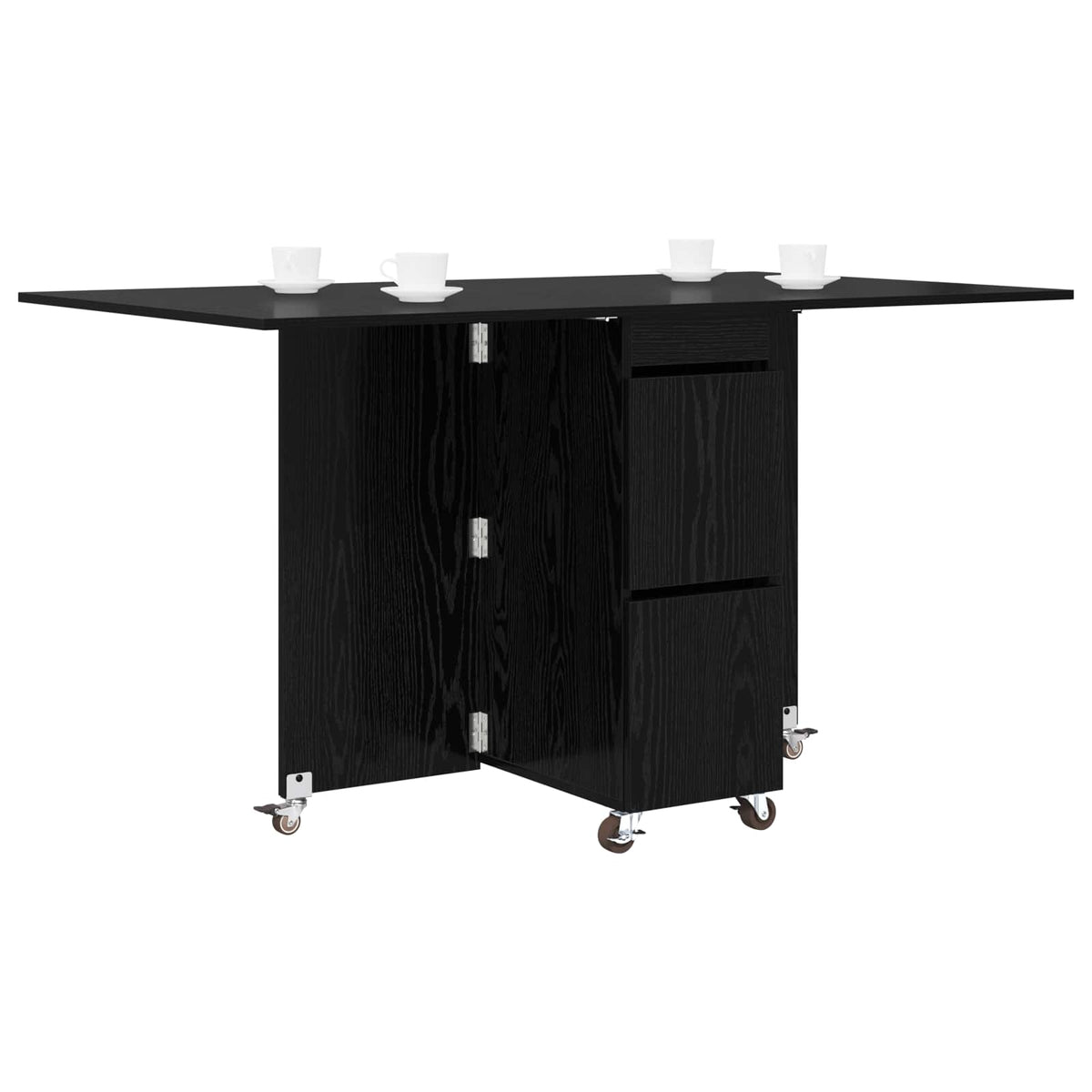 Spisebord 140 X 80 X 77 Cm Konstrueret Træ Rektangulær