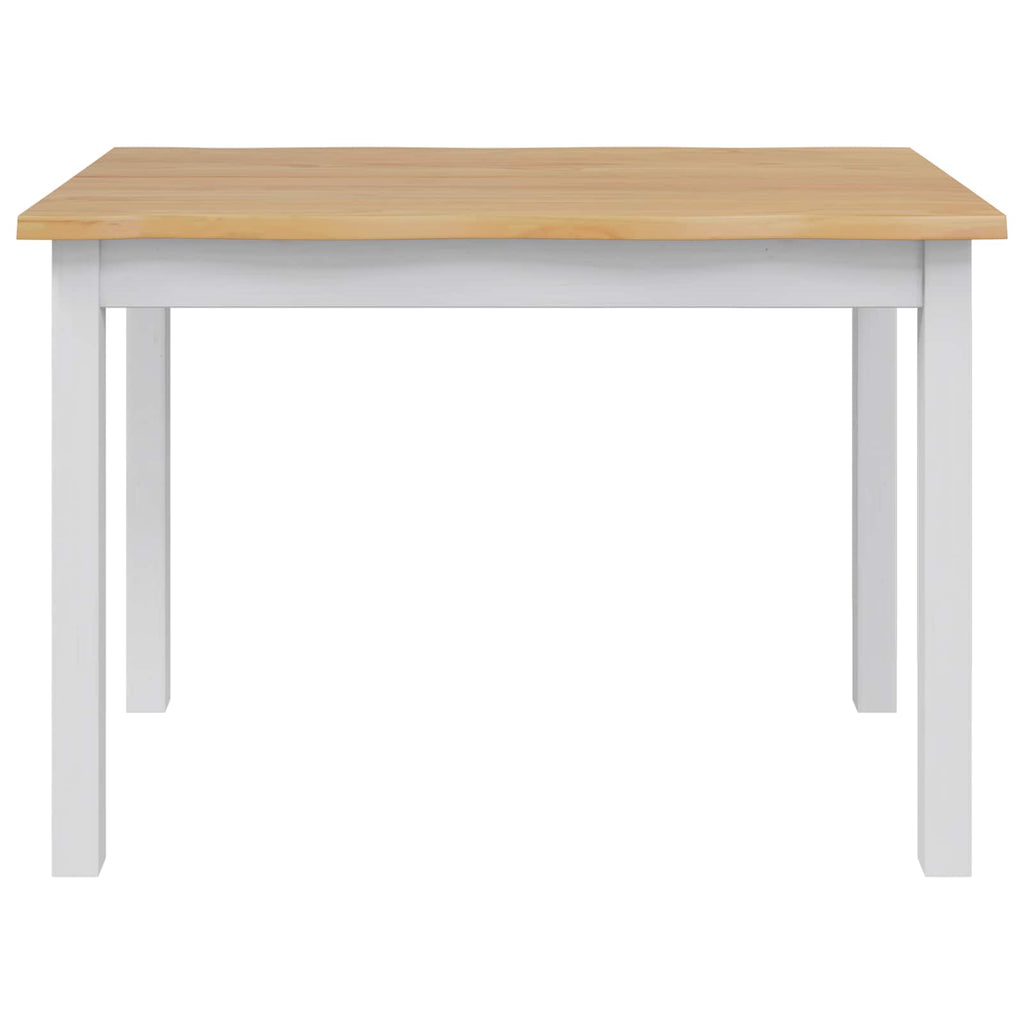 Spisebord Ekai 112 X 70 X 76,5 Cm Massivt Fyrretræ