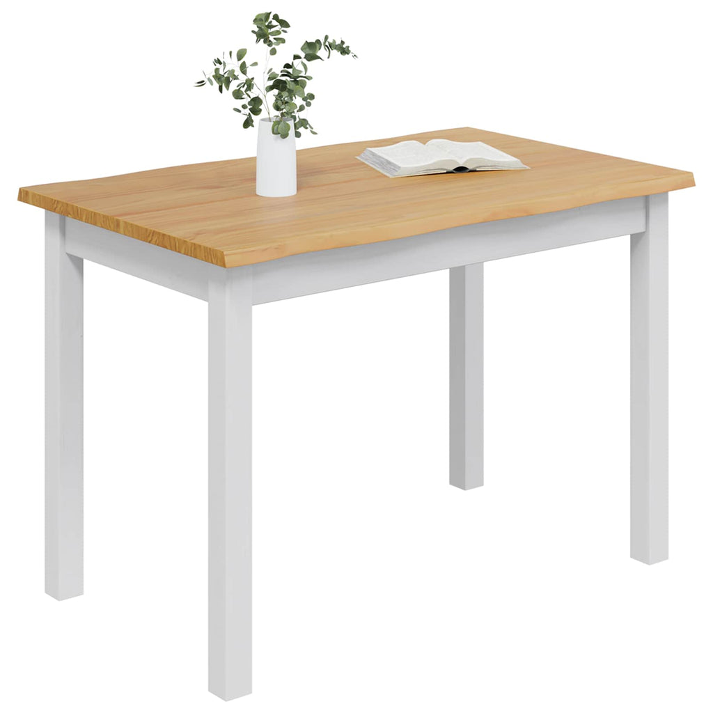 Spisebord Ekai 112 X 70 X 76,5 Cm Massivt Fyrretræ