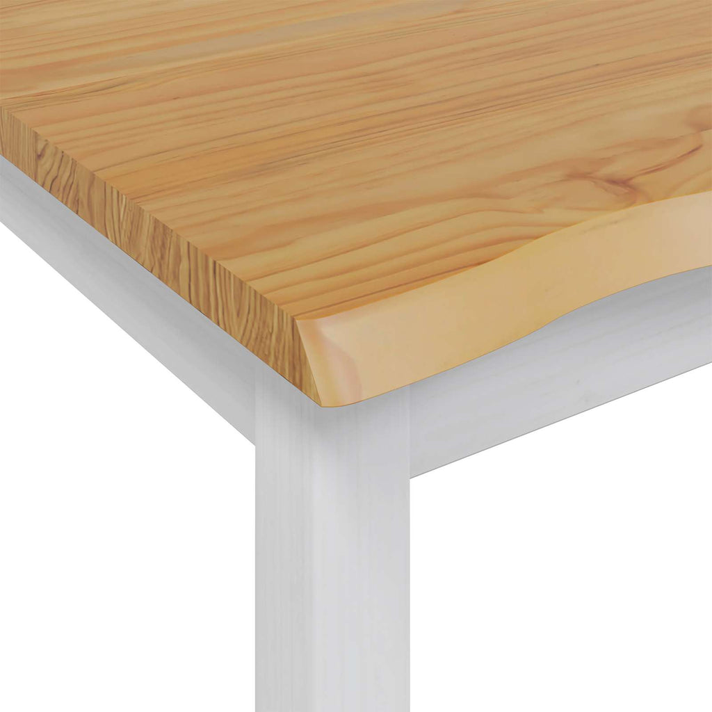 Høj Bar Bord Ekai 112 X 70 X 91 Cm Massivt Fyrretræ