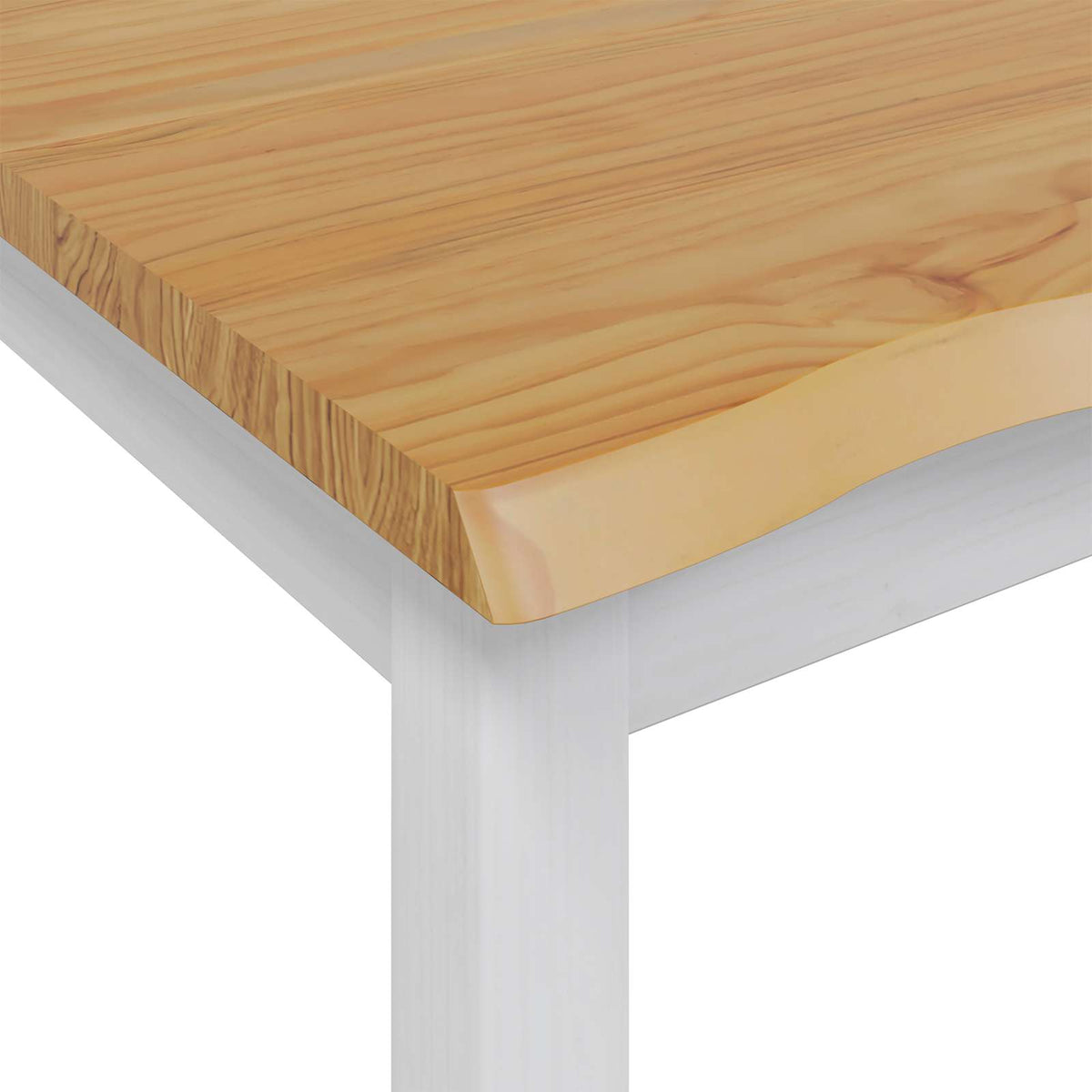 Høj Bar Bord Ekai 112 X 70 X 91 Cm Massivt Fyrretræ