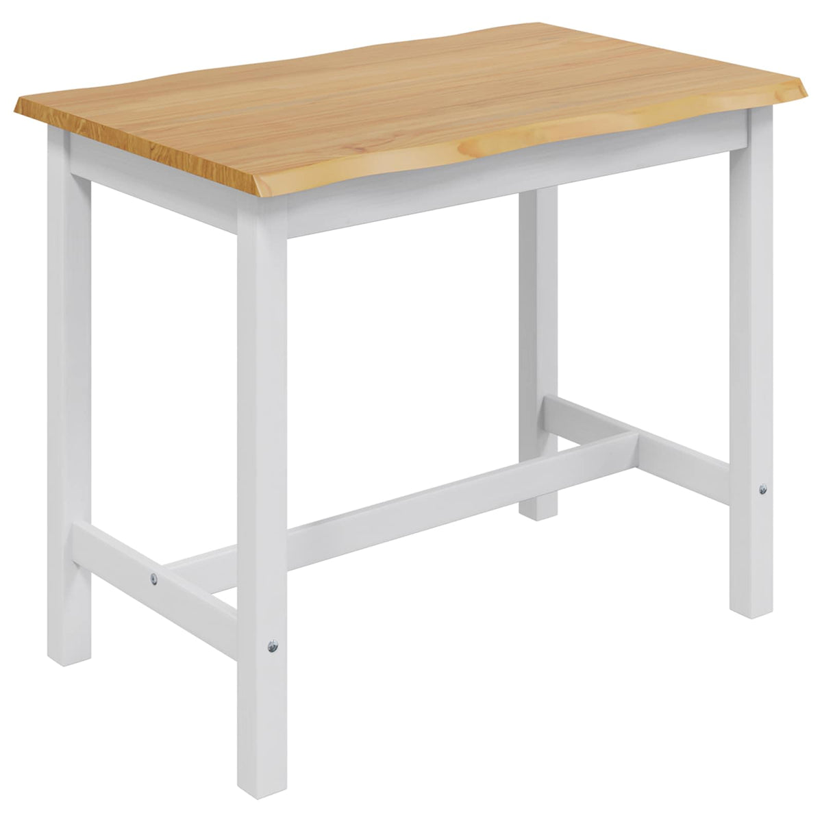 Høj Bar Bord Ekai 112 X 70 X 91 Cm Massivt Fyrretræ