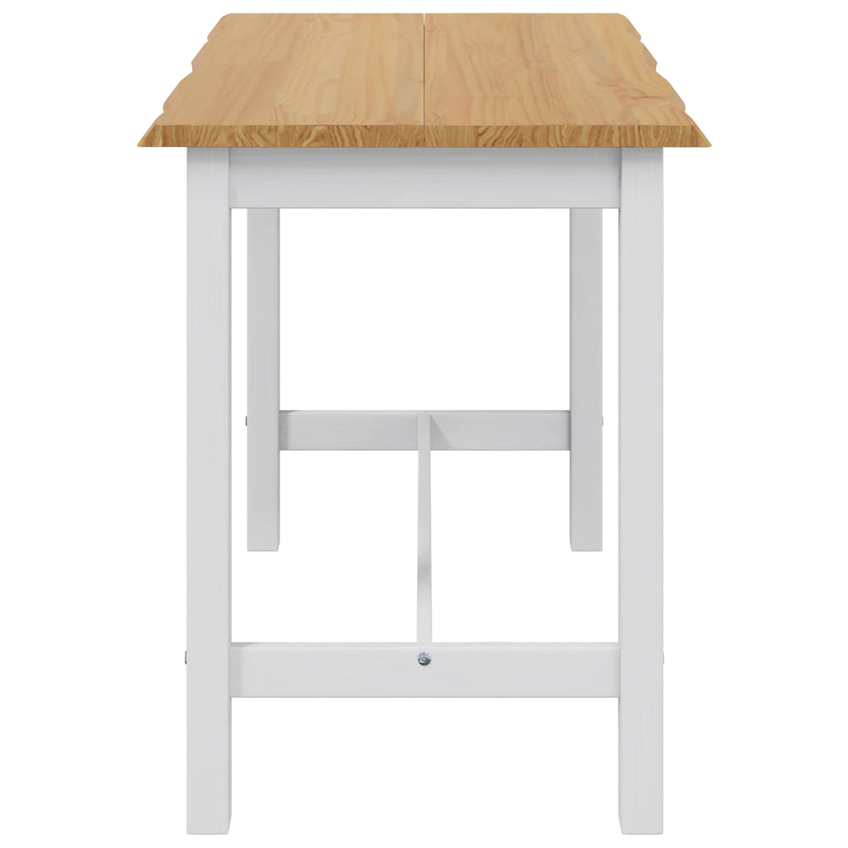 Høj Bar Bord Ekai 112 X 70 X 91 Cm Massivt Fyrretræ