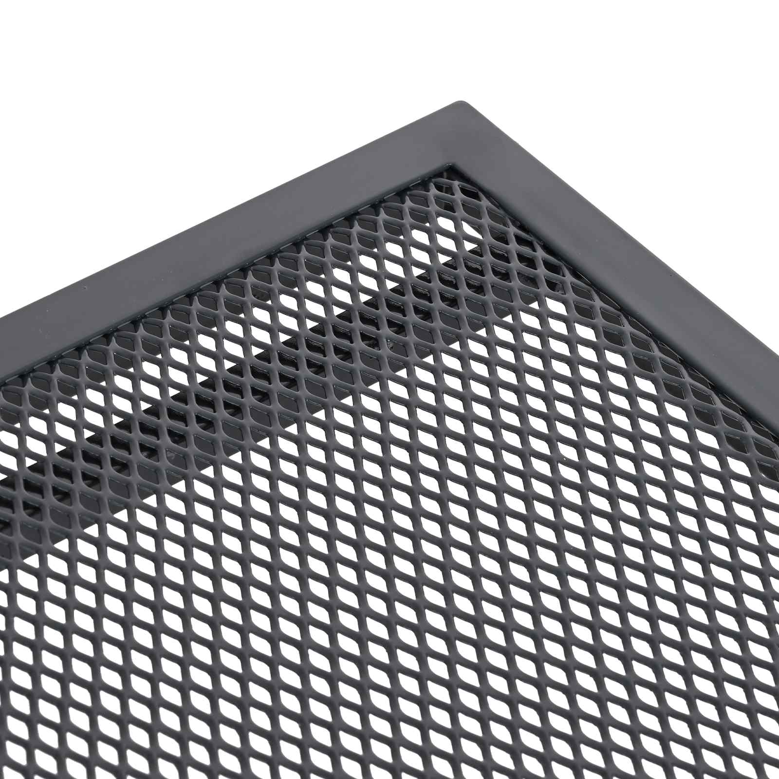 Udvidelig Mesh Spisebord Antracit 212 X 90 X 76 Cm Stål