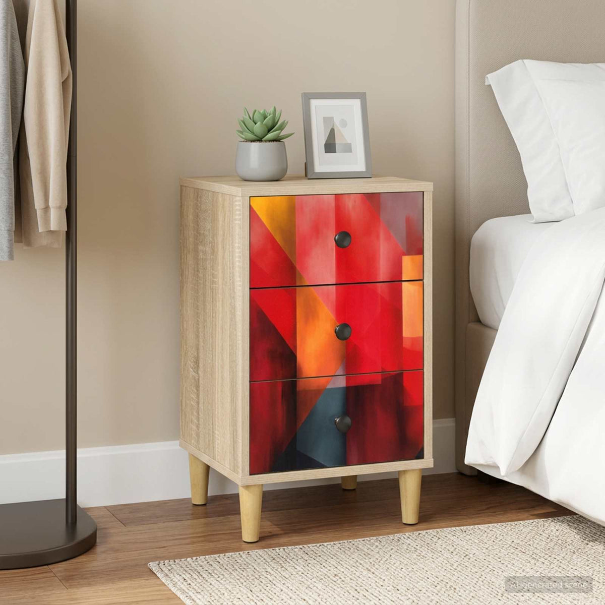 Natskab Mainz Sonoma-Eg 36 X 33 X 60 Cm Konstrueret Træ