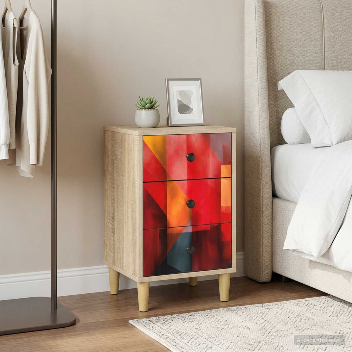 Natskab Mainz Sonoma-Eg 36 X 33 X 60 Cm Konstrueret Træ