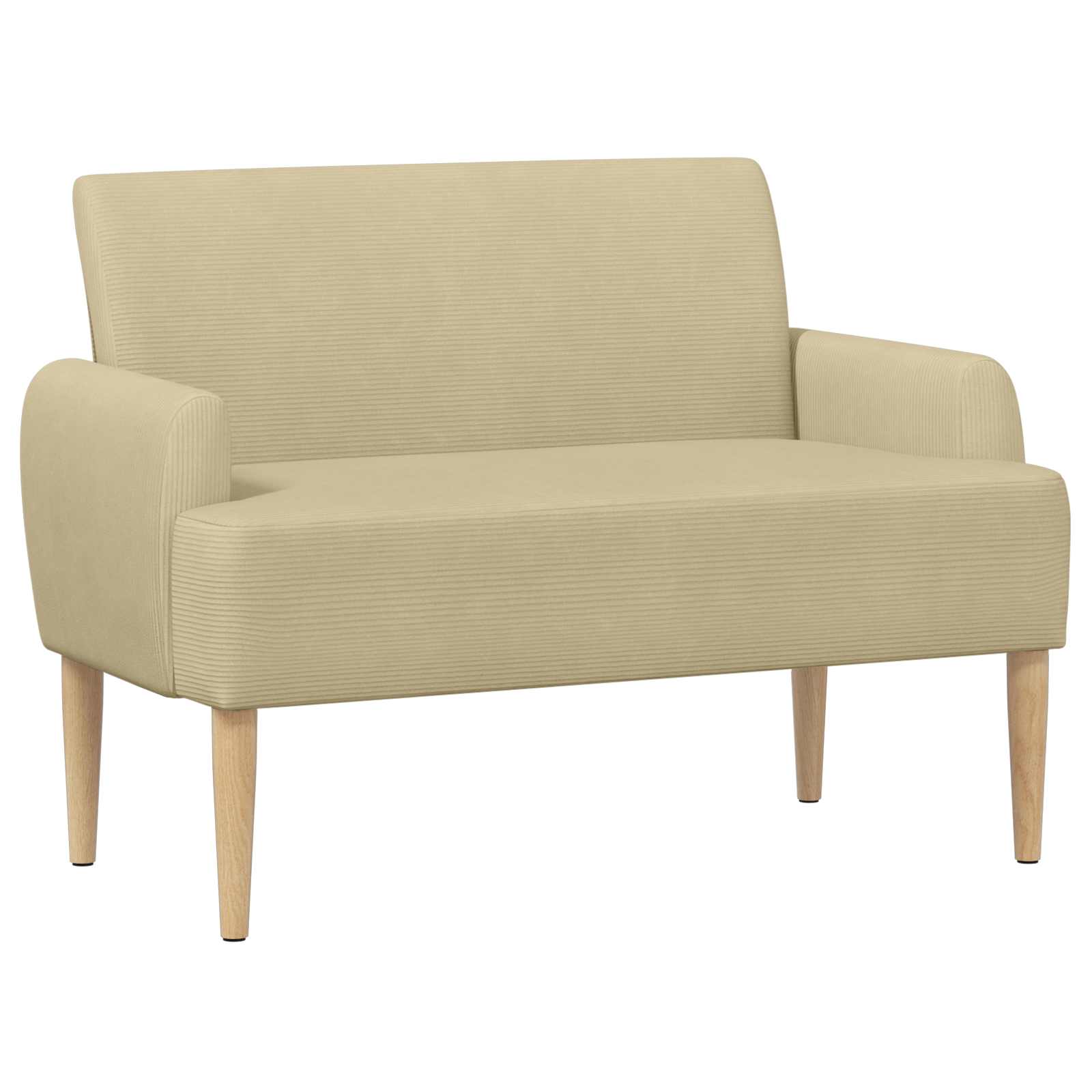 Lænestol Med Knap Tufting Lys Grøn Grå 116 X 67 X 81 Cm
