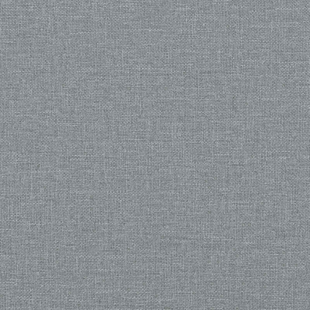 Lænestol Med Knap Tufting Lysegrå 111 X 68 X 80 Cm Stof
