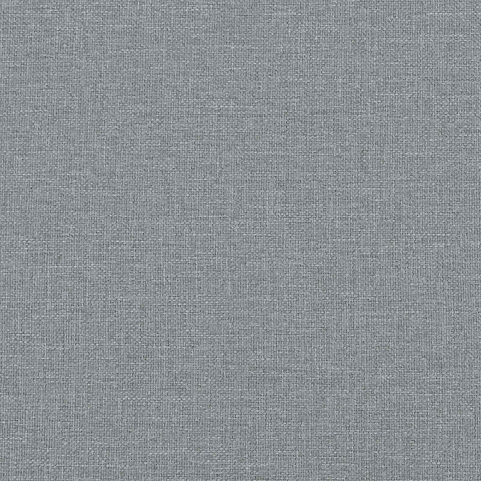 Lænestol Med Knap Tufting Lysegrå 111 X 68 X 80 Cm Stof