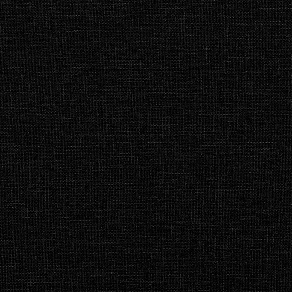 Lænestol Med Knap Tufting Sort 120 X 65 X 79 Cm Stof